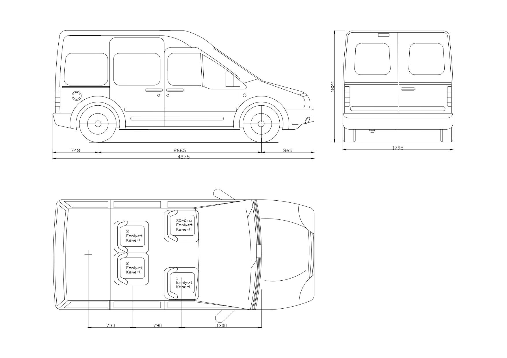 FORD COURİER KOLTUK EKLEME PROJESİ