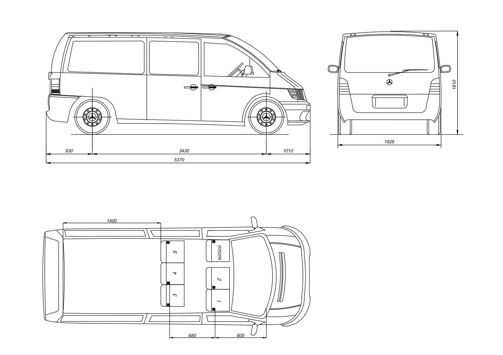 MERCEDES VİTO Koltuk Ekleme Projesi