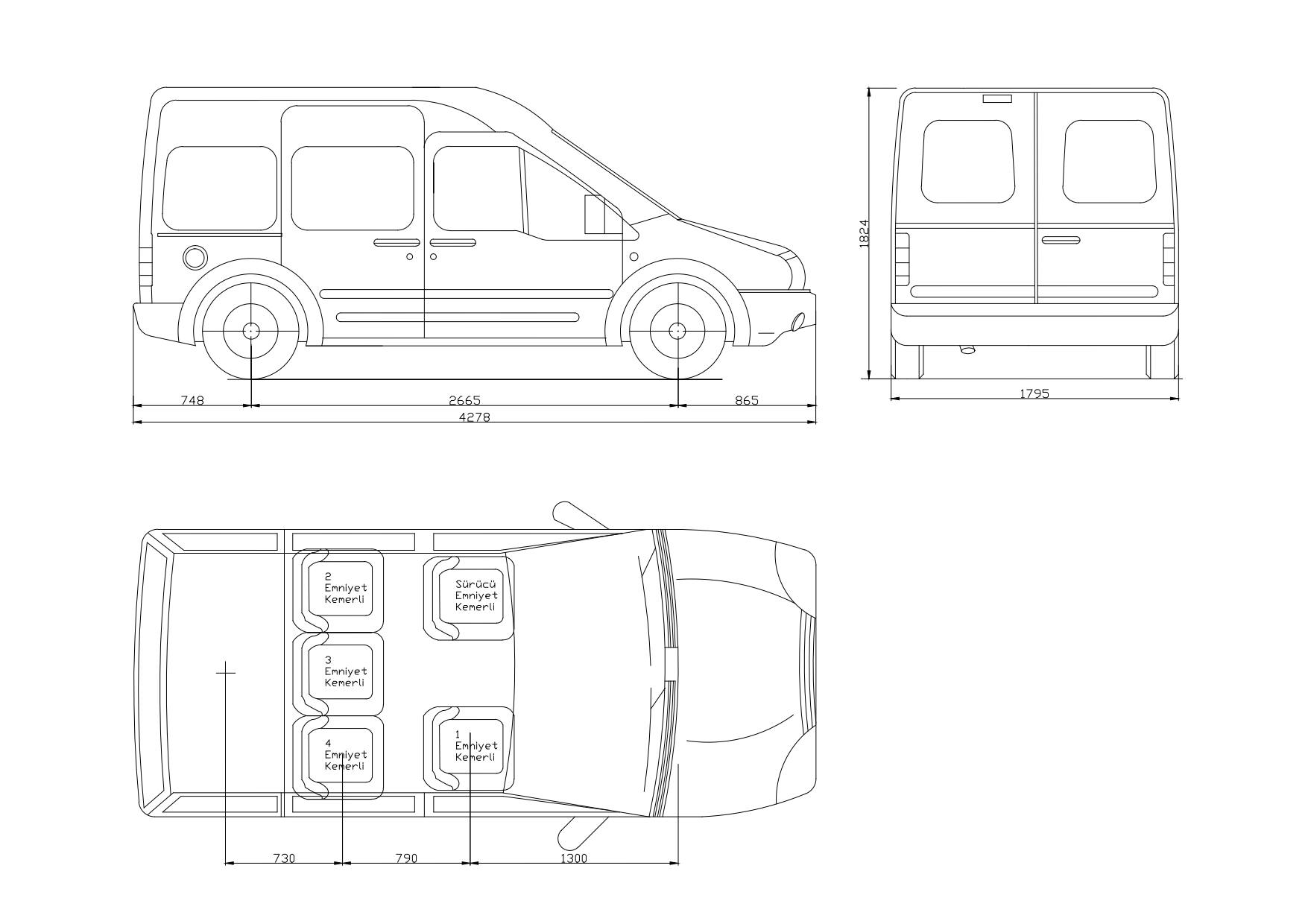 FORD CONNECT Koltuk Ekleme Projesi