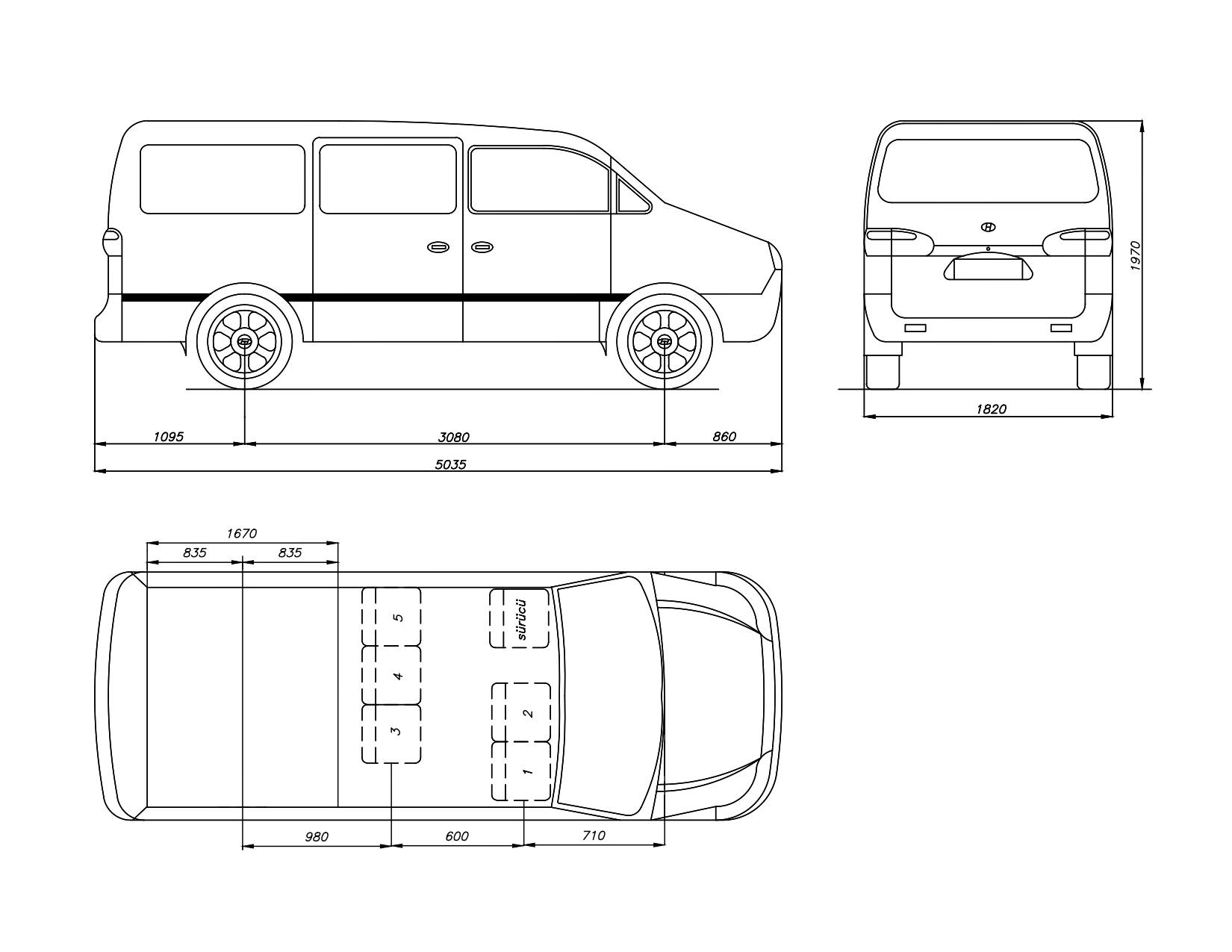 HYUNDAI STAREX Koltuk Ekleme Projesi
